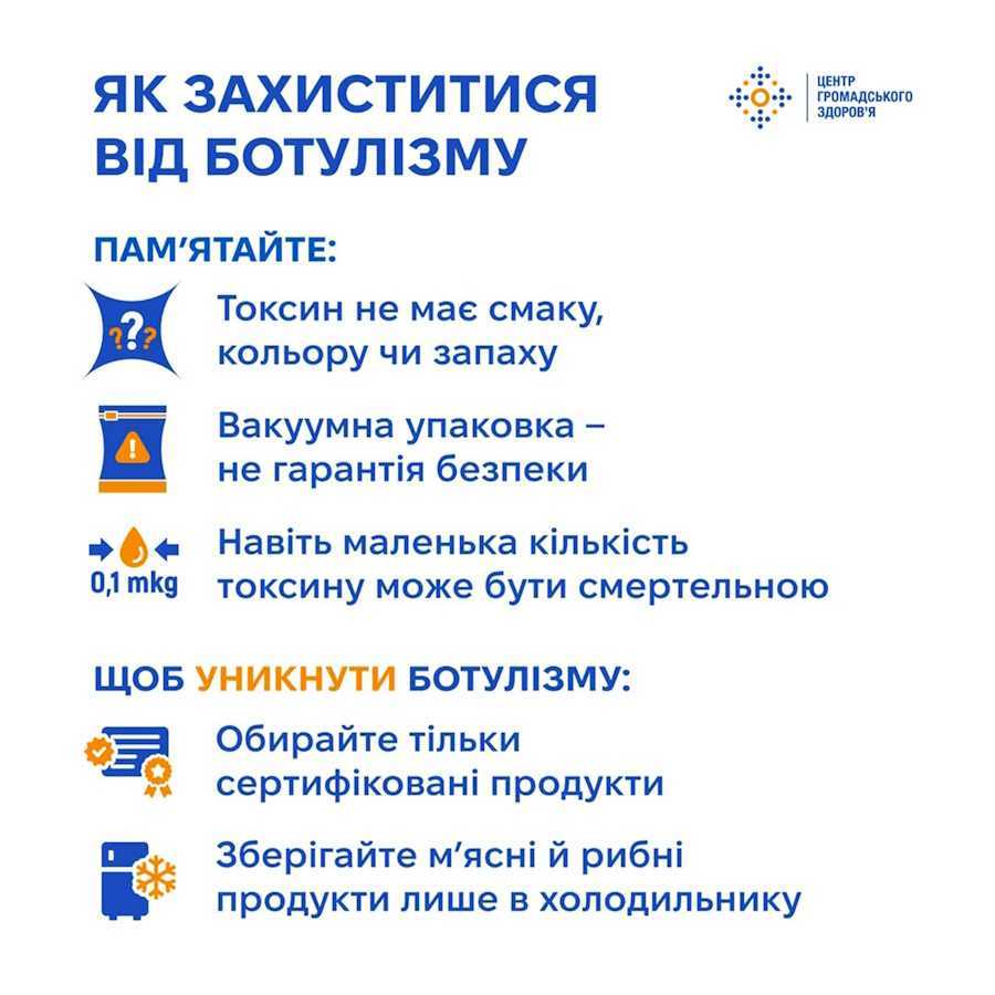 Із настанням тепла ботулізм активізується. Як захиститися?