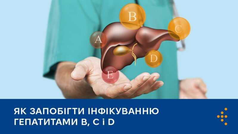 Вірусні гепатити В, С та D: як убезпечити себе та близьких